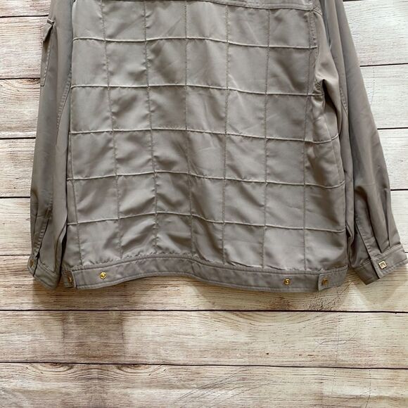 VINTAGE MURELI PATCHWORK SHIRT IN TAN - Picture 10 of 10